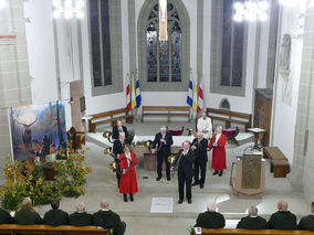 Hubertusandacht in St. Crescentius (© Karl-Franz Thiede)